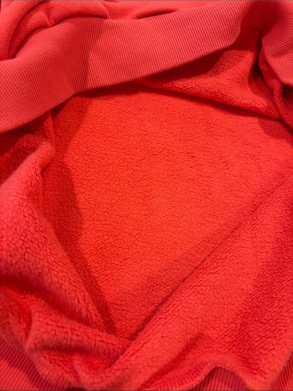 Alo Yoga Red Accolade Crew Neck Pullover Oversized Sweatshirt Large - Picture 12 of 15
